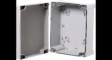 Fibox TAM 111107 Wandbehuizing 110 x 110 x 65 x 65 ABS Grijs-wit (RAL 7035) 1 stuk(s)