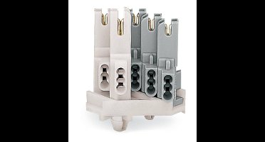 WAGO 267-115 WAGO GmbH & Co. KG Verbindingsklem Flexibel: - Massief: 1-0.5 mm² Aantal polen: 5 500 stuk(s) Wit