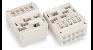 WAGO 267-303 WAGO GmbH & Co. KG Verbindingsklem Flexibel: - Massief: 1.5-2.5 mm² Aantal polen: 3 50 stuk(s) Wit