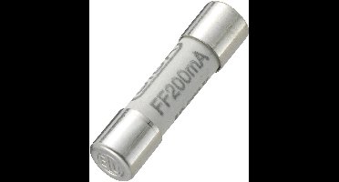 TRU COMPONENTS 433005 6FF-0200-H3 Buiszekering (Ø x l) 6 mm x 32 mm 0.2 A 600 V Supersnel -FF- Inhoud 1 stuk(s)