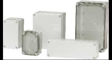 Fibox ABS D 85 G Installatiebehuizing 170 x 80 x 85 ABS Grijs-wit (RAL 7035) 1 stuk(s)