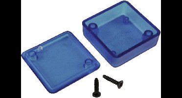 Hammond Electronics 1551FTBU Universele behuizing 50 x 35 x 15 ABS Blauw (doorschijnend) 1 stuk(s)