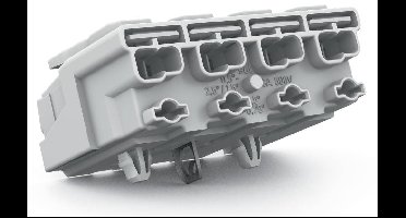 WAGO 294-5114 WAGO GmbH & Co. KG Netaansluitingsklem Flexibel: - Massief: 0.5-1.5 mm² Aantal polen: 4 500 stuk(s) Wit