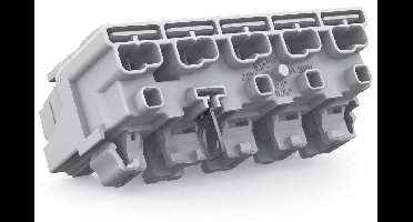 WAGO 294-8135 WAGO GmbH & Co. KG Netaansluitingsklem Flexibel: - Massief: 0.5-2.5 mm² Aantal polen: 5 250 stuk(s) Wit