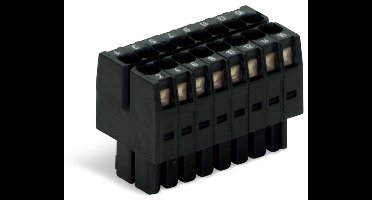 WAGO 713-1107 Female behuizing (kabel) 713 Totaal aantal polen: 14 Rastermaat: 3.50 mm Inhoud: 50 stuk(s)