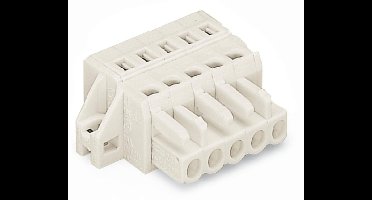 WAGO 721-103/031-000 Female behuizing (kabel) 721 Totaal aantal polen: 3 Rastermaat: 5 mm Inhoud: 50 stuk(s)