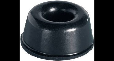 PB Fastener BS-17-BK-R Apparaatvoet Zelfklevend, Rond Zwart (Ø x h) 22.3 mm x 10.2 mm 6 stuk(s)