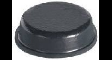 PB Fastener BS-34-CL-R-12 Zelfklevend, Rond Helder (Ø x h) 9.5 mm x 3.2 mm 12 stuk(s)