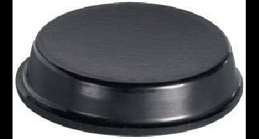 PB Fastener BS-44-BK-R-7 Zelfklevend, Rond Zwart (Ø x h) 19.1 mm x 4.1 mm 7 stuk(s)