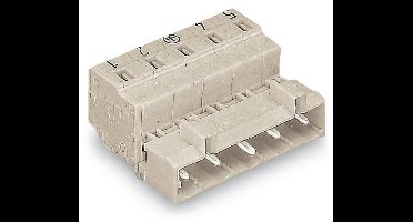 WAGO 723-605/018-000 Male header (standaard) 2080 Totaal aantal polen: 5 Rastermaat: 7.50 mm Inhoud: 50 stuk(s)