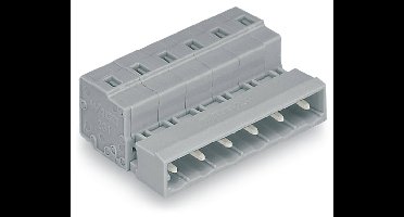 WAGO 731-605 Male header (standaard) 2081 Totaal aantal polen: 5 Rastermaat: 7.50 mm Inhoud: 50 stuk(s)