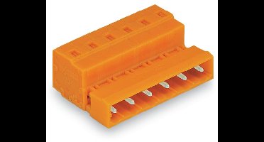 WAGO 731-640 Male header (standaard) 2081 Totaal aantal polen: 10 Rastermaat: 7.62 mm Inhoud: 25 stuk(s)