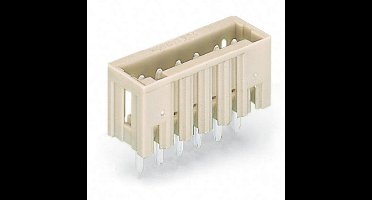 WAGO 734-136 Male header (standaard) 2140 Totaal aantal polen: 6 Rastermaat: 3.50 mm Inhoud: 100 stuk(s)