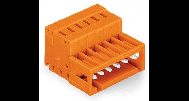 WAGO 734-338 Male header (standaard) 2140 Totaal aantal polen: 8 Rastermaat: 3.81 mm Inhoud: 50 stuk(s)