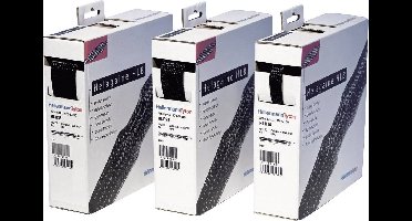 HellermannTyton 170-80350 HLB35-PET-BK Gevlochten slang Zwart Polyester 18 tot 18 mm 10 m