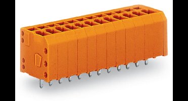 WAGO 739-333 Veerkrachtklemblok 1.50 mm² Aantal polen 3 Oranje 360 stuk(s)
