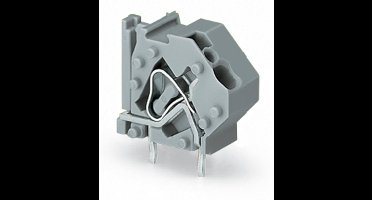 WAGO 745-824 Veerkrachtklemblok 4.00 mm² Aantal polen 1 Blauw 200 stuk(s)