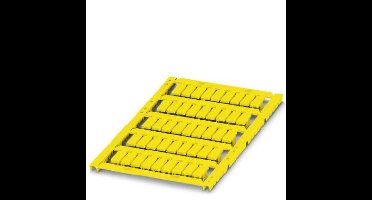 Phoenix Contact 0828573 UCT-WMS 4,7 (12X5,5) YE Kabelmarkering Montagemethode: Rijgen Markeringsvlak: 12 x 5.50 mm Geel Aantal markeringen: 270 6 stuk(s)
