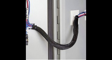 Panduit SE25PSC-TR0 Gevlochten slang Zwart PET 11.10 tot 4 mm per meter