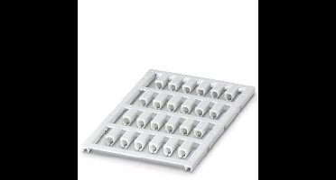 Phoenix Contact 0827733 UC-WMCO 4,9 (12X5) Kabelmarkering Montagemethode: Vastklemmen Markeringsvlak: 12 x 5 mm Wit Aantal markeringen: 120 5 stuk(s)
