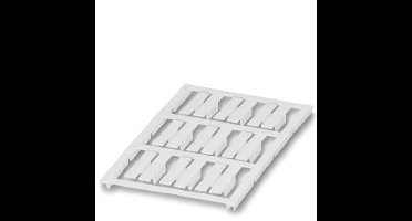 Phoenix Contact 0819657 UC-WMC 4,4 (30X5,5) Kabelmarkering Montagemethode: Vastklemmen Markeringsvlak: 30 x 5.50 mm Wit Aantal markeringen: 90 8 stuk(s)