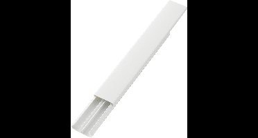 Sygonix SY-5045582 Kabelgoot (l x b x h) 2 m x 30 mm x 11.2 mm Wit 1 stuk(s)