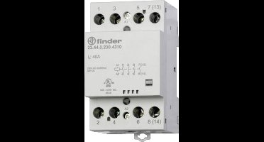 Finder 22.44.0.230.4710 Contactor 3x NO, 1x NC 230 V/DC, 230 V/AC 40 A 1 stuk(s)
