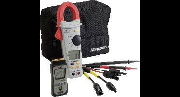 Megger PVK330 Fotovoltaïsche multimeter, Stroomtang Digitaal CAT III 600 V Weergave (counts): 4000
