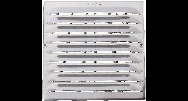 Wallair Ventilatierooster RVS Geschikt voor buisdiameter: 12.5 cm