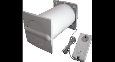 Wallair N37215 Energiebesparende muurdoorvoer Kunststof Geschikt voor buisdiameter: 100 mm