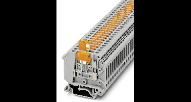 Phoenix Contact UK 5-MTK-P/P MIT SPERRE 3004087 Scheidingsklem Aantal polen: 2 0.2 mm² 4 mm² Grijs 50 stuk(s)