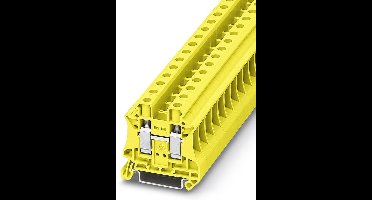 Phoenix Contact 3046294 Doorgangsserieklem 10.2 mm Schroeven Geel 50 stuk(s)
