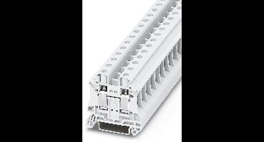 Phoenix Contact 3046317 Doorgangsserieklem 10.2 mm Schroeven Wit 50 stuk(s)