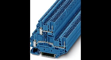 Phoenix Contact UTTB 2,5/2P BU 3060364 Klem 2-etages Aantal polen: 4 0.14 mm² 4 mm² Blauw 50 stuk(s)