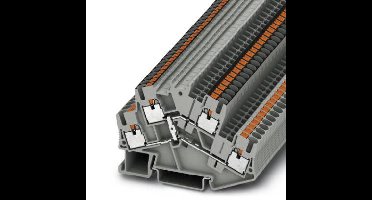 Phoenix Contact 3210211 Klem 2-etages 5.2 mm Snelaansluiting Grijs 50 stuk(s)