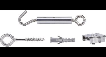 Paulmann 17803 12V-kabelsysteemcomponenten Spanmontageset Chroom