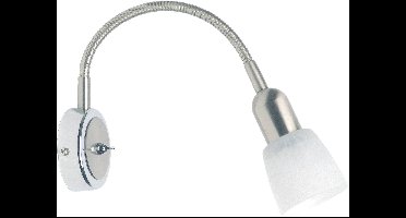 Brilliant Sofia 55390/77 Wandspot E14 40 W Spaarlamp IJzer, Chroom