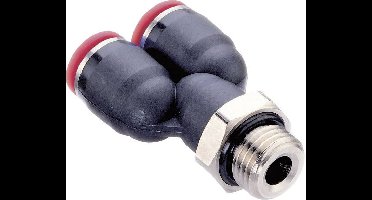 IMI NORGREN Y-connector C02880428 Schroefdraad (buiten): 1/4 Buis-Ø: 4 mm 1 stuk(s)