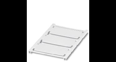 Phoenix Contact 0822275 UC-EMP (60X30) Apparaatmarkering Montagemethode: Vastklemmen Markeringsvlak: 60 x 30 mm Wit Aantal markeringen: 30 10 katernen