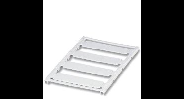 Phoenix Contact 0822259 UC-EMP (60X15) Apparaatmarkering Montagemethode: Vastklemmen Markeringsvlak: 60 x 15 mm Wit Aantal markeringen: 40 10 katernen