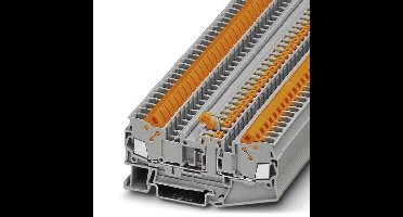 Phoenix Contact 3206487 Scheidingsklem 6.2 mm Snelaansluiting Grijs 50 stuk(s)