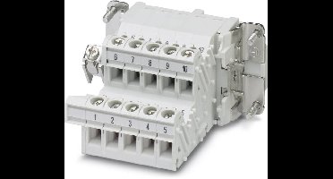 HC-B 10-A-UT-PER-F - Terminal Adapter HC-B 10-A-UT-PER-F Phoenix Contact Inhoud: 5 stuk(s)