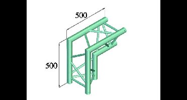 Alutruss 6082AC-25 Hoek