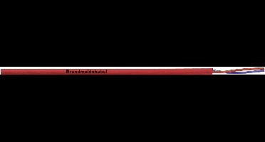 LAPP 1708002/1 Brandmeldkabel J-Y(ST)Y 2 x 2 x 0.8 mm² Rood 1 m