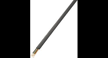 TRU COMPONENTS 1572268 Telefoonkabel 10 x 0.08 mm² Zwart 50 m