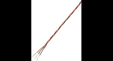 Reely Servo Ader [1x Open kabeleinde - 1x Open kabeleinde] 5.00 m 3 x 0.30 mm² Verdraaid