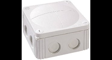 Wiska 10060531 Combi 607-aftakdoos grijs Grijs-wit (RAL 7035) IP66/IP67