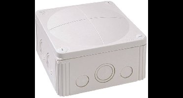 Wiska 10060702 Combi 1010-aftakdoos grijs Grijs-wit (RAL 7035) IP66/IP67