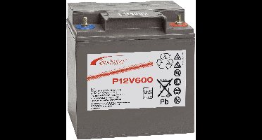 GNB Sprinter P12V600 Loodaccu 12 V 24 Ah Loodvlies (AGM) (b x h x d) 169 x 175 x 128 mm M6-schroefaansluiting Onderhoudsvrij, VDS-certificering