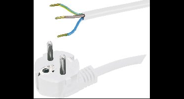 HAWA 1008209 Aansluitkabel Stroom Wit 1.50 m